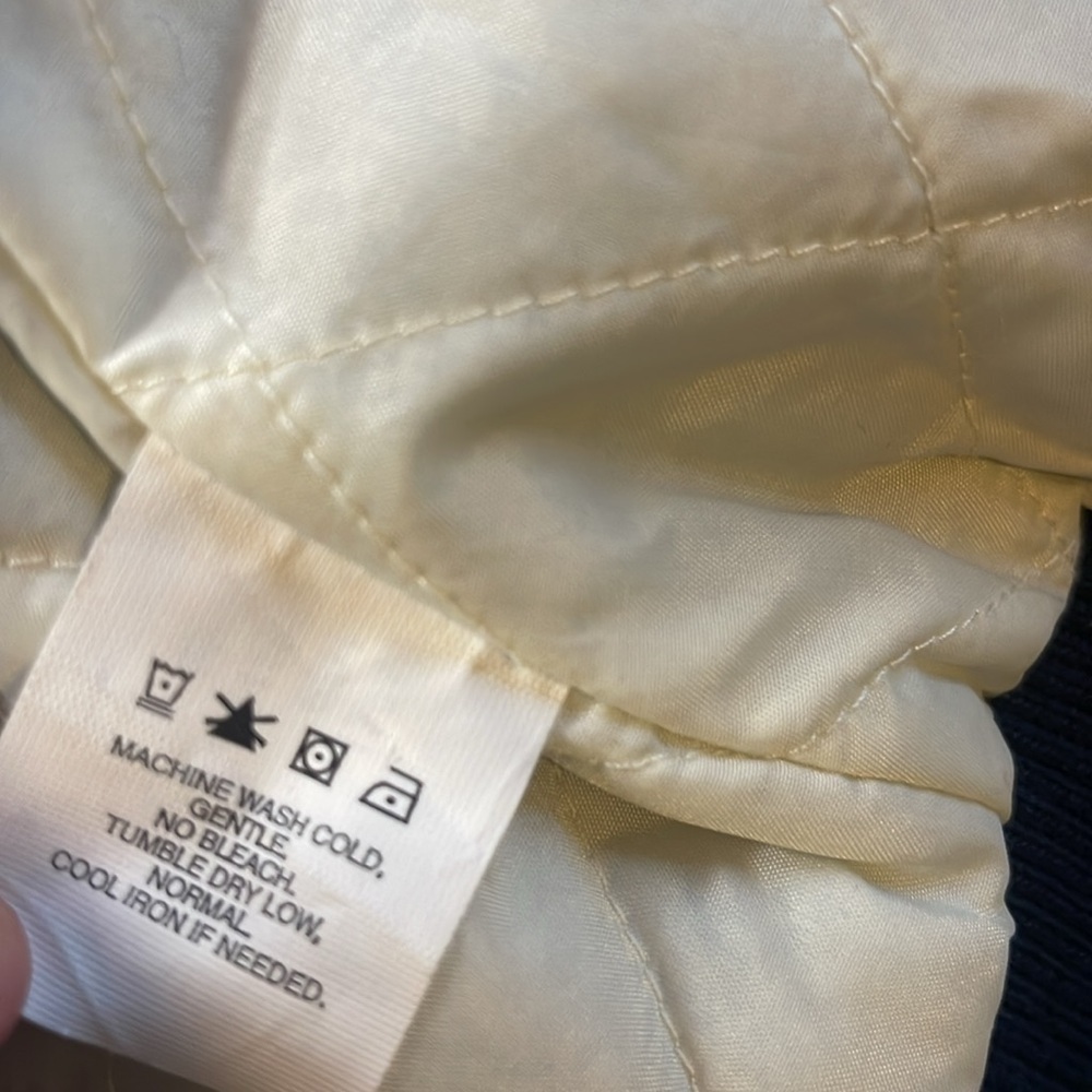 Vintage Oakley Size Small Quilted Corduroy aqua Jacket - Picture 11 of 14